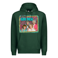 Sports Green golden girls stay golden Premium Hoodie - AdoDesignShop