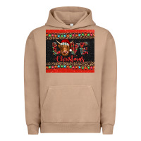 Pigment Burro love christmas highland cow and turquoise gemstone Urban Hoodie - Jasminsmagicworld
