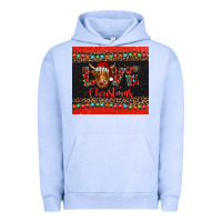 Pigment Grape Ice love christmas highland cow and turquoise gemstone Urban Hoodie - Jasminsmagicworld