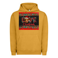 Pigment Peanut Butter love christmas highland cow and turquoise gemstone Urban Hoodie - Jasminsmagicworld