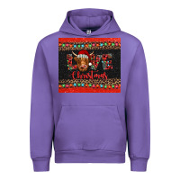 Tulip love christmas highland cow and turquoise gemstone Urban Hoodie - Jasminsmagicworld