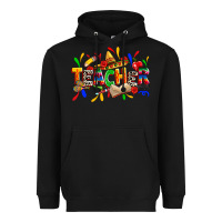 Black cinco de mayo teacher Heavyweight Hoodie - Zillion Design Studio