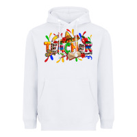 White cinco de mayo teacher Heavyweight Hoodie - Zillion Design Studio