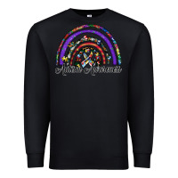Black autism awareness Premium Sweatshirt - SublimationCraftShop
