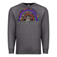 Charcoal Heather autism awareness Premium Sweatshirt - SublimationCraftShop
