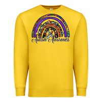 Lemon autism awareness Premium Sweatshirt - SublimationCraftShop
