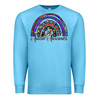 Ocean Blue autism awareness Premium Sweatshirt - SublimationCraftShop