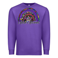 Purple autism awareness Premium Sweatshirt - SublimationCraftShop