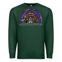 Sports Green autism awareness Premium Sweatshirt - SublimationCraftShop