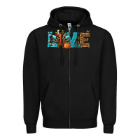 Black Love Thanksgivings Turkey Zipper Hoodie - RanaPortraitStore