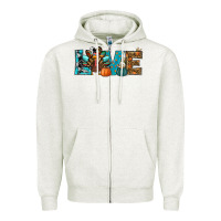Oatmeal Heather Love Thanksgivings Turkey Zipper Hoodie - RanaPortraitStore