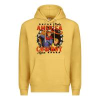 Antique Gold make america cowboy again Premium Hoodie - AdoDesignShop