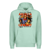 Seafoam make america cowboy again Premium Hoodie - AdoDesignShop