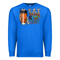 True Royal Eat drink be scary Premium Sweatshirt - CowhideDigitalArt