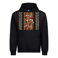Black ho ho ho western christmas Urban Hoodie - Jasminsmagicworld