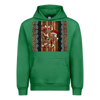 Emerald ho ho ho western christmas Urban Hoodie - Jasminsmagicworld