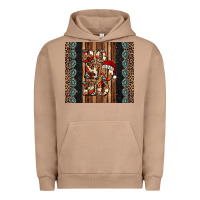 Pigment Burro ho ho ho western christmas Urban Hoodie - Jasminsmagicworld