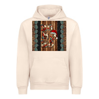 Sandshell ho ho ho western christmas Urban Hoodie - Jasminsmagicworld