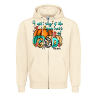 Sandshell I will sing of the goodness of God Psalm 89:1 Zipper Hoodie - RanaPortraitStore