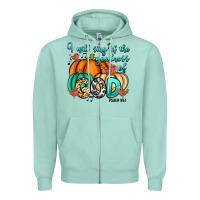 Seafoam I will sing of the goodness of God Psalm 89:1 Zipper Hoodie - RanaPortraitStore