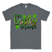 Charcoal Heather st. patricks day one lucky mama Classic Tee - RanaPortraitStore