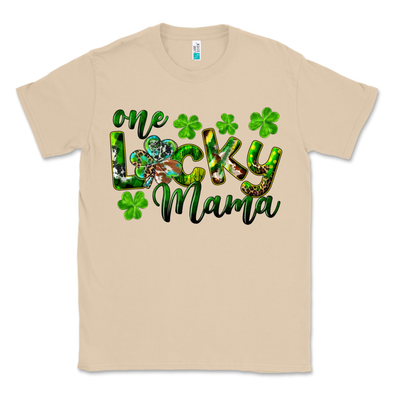 St. Patricks Day One Lucky Mama Classic Tee by RanaPortraitStore | Teevron