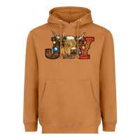 Meerkat christmas joy cow Heavyweight Hoodie - RanaPortraitStore