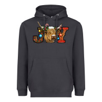 Smoke christmas joy cow Heavyweight Hoodie - RanaPortraitStore