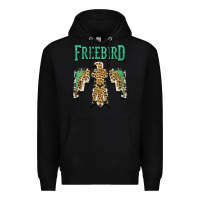 Black freebird native american Premium Hoodie - AdoDesignShop