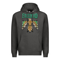 Charcoal Heather freebird native american Premium Hoodie - AdoDesignShop