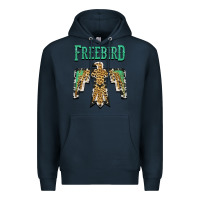 Navy freebird native american Premium Hoodie - AdoDesignShop