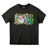 Asphalt Love Santa Heavy Core Tee - CowhideDigitalArt