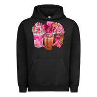 Pigment Black breast cancer coffee cups Urban Hoodie - NancyCooperArtShop