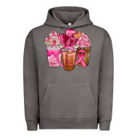 Pigment Tornado breast cancer coffee cups Urban Hoodie - NancyCooperArtShop