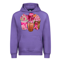 Tulip breast cancer coffee cups Urban Hoodie - NancyCooperArtShop