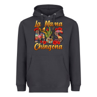 Smoke La Mama mas Chingona Heavyweight Hoodie - texasbilliewilder