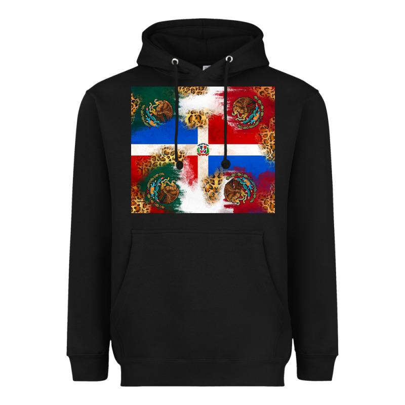 Mexican And Dominican Republic Heavyweight Hoodie by texasbilliewilder | Teevron