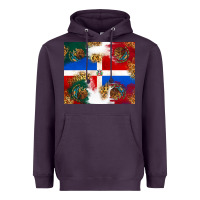 Plum Mexican and Dominican Republic Heavyweight Hoodie - texasbilliewilder