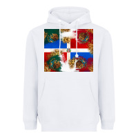 White Mexican and Dominican Republic Heavyweight Hoodie - texasbilliewilder