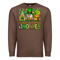 Chestnut St. Patrick's Day shamrockin' with my gnomies Premium Sweatshirt - Neo Western