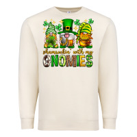 Sandshell St. Patrick's Day shamrockin' with my gnomies Premium Sweatshirt - Neo Western