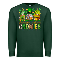 Sports Green St. Patrick's Day shamrockin' with my gnomies Premium Sweatshirt - Neo Western