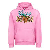 Fuchsia Pink Western Show Mom Red Angus Urban Hoodie - LillyAllenDesigns