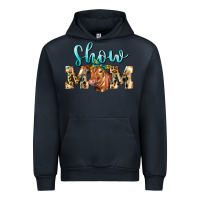 Navy Western Show Mom Red Angus Urban Hoodie - LillyAllenDesigns