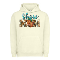 Pigment Pistachio Western Show Mom Red Angus Urban Hoodie - LillyAllenDesigns