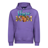 Tulip Western Show Mom Red Angus Urban Hoodie - LillyAllenDesigns