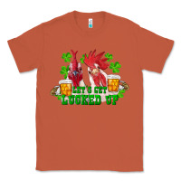 Copper st. patricks day roosters lets get lucked up Classic Tee - RanaPortraitStore