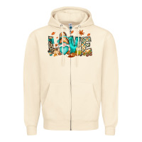 Sandshell But i think i love Fall most of all gnome Zipper Hoodie - RanaPortraitStore