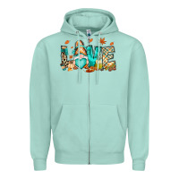 But I Think I Love Fall Most Of All Gnome Zipper Hoodie | Teevron