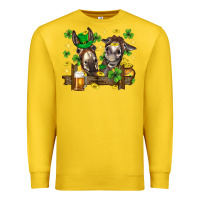 Lemon St. Patrick's Day donkey Premium Sweatshirt - Neo Western
